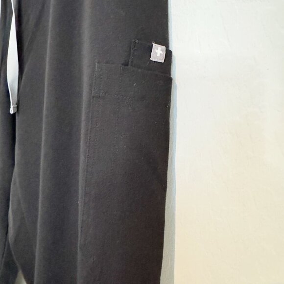 Figs Petite Yola Straight Leg Skinny Fit Medical Scrub Cargo Pants Black Large - Picture 6 of 12